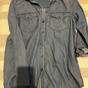 Women’s Denim button down shirt